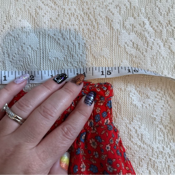 Zesica floral drawstring waist boho maxi skirt - Picture 6 of 11